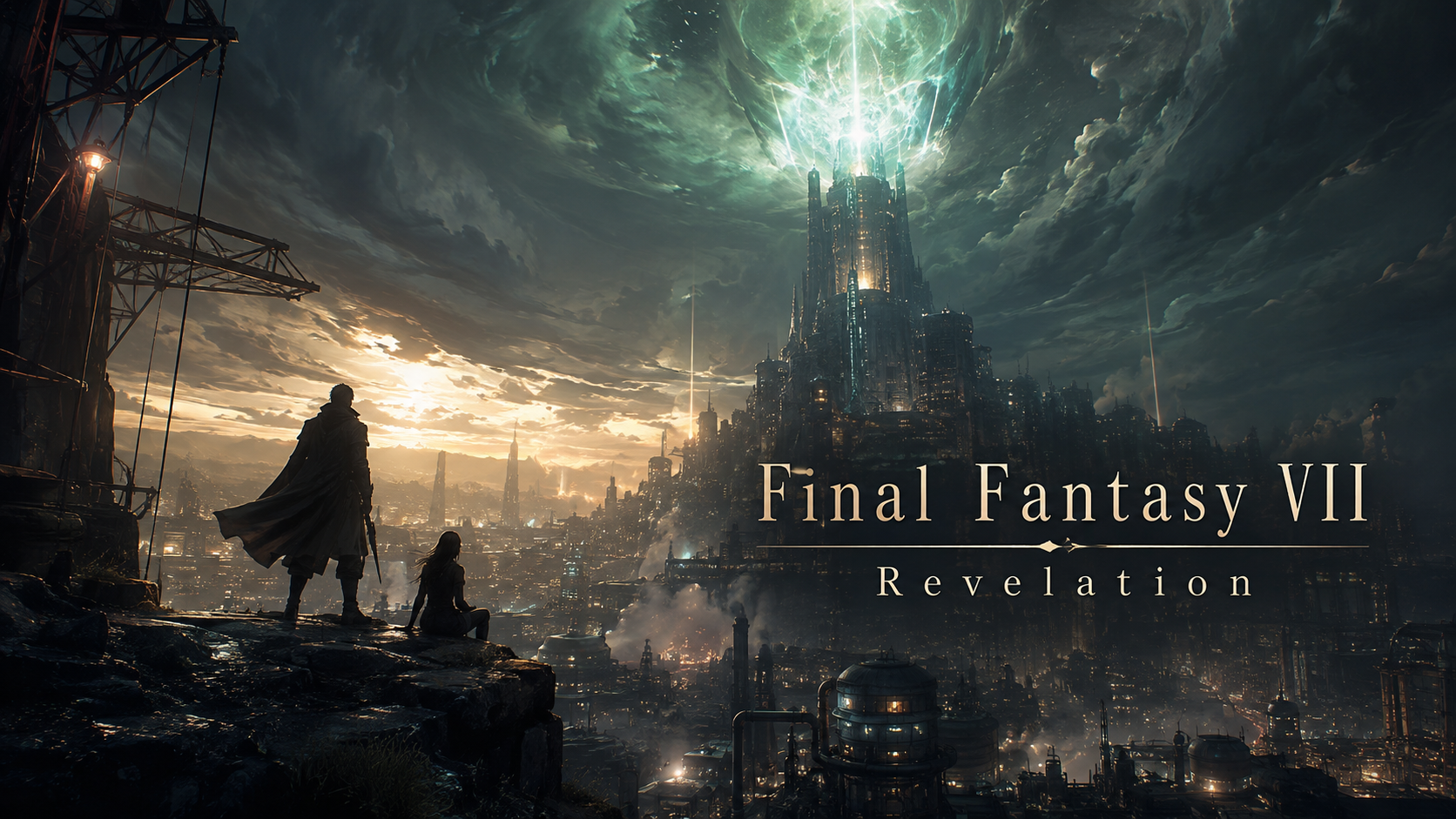 Imagem oficial de Final Fantasy VII Revelation, terceira e última parte do projeto remake de Final Fantasy VII