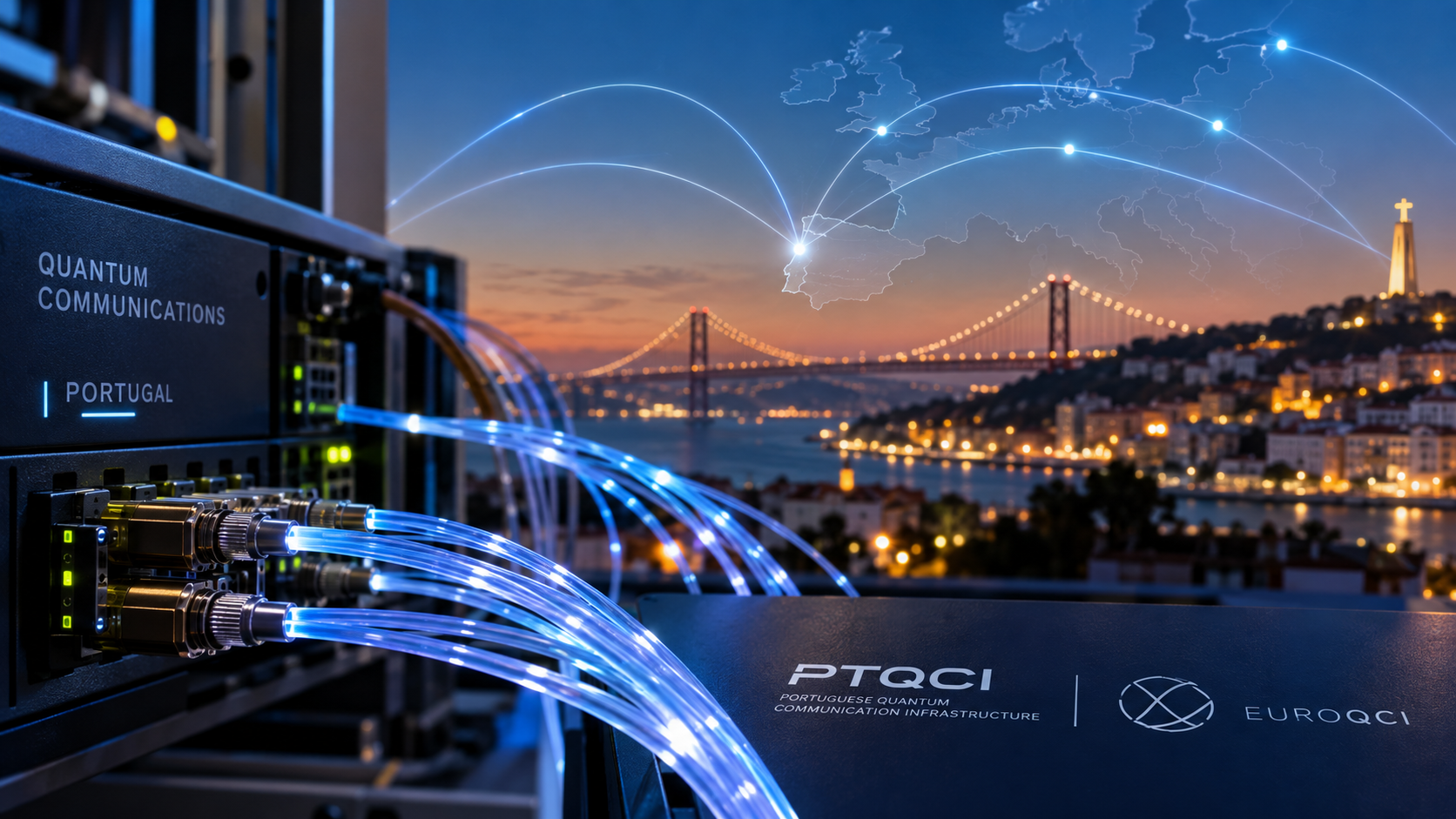 A Internet quântica está a começar a ser construída — e Portugal faz parte dela