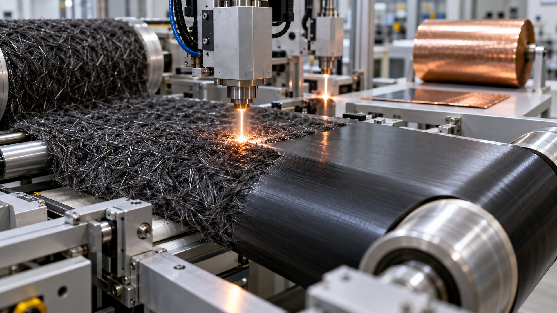 Laser transforma desperdício de fibra de carbono em filmes funcionais